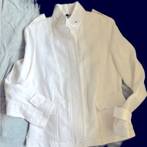 Talbots  Women's White Jacket 6p